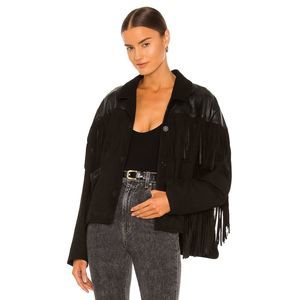 NEW Size M LAMARQUE Madeline Jacket in Black REVOLVE MSRP $675